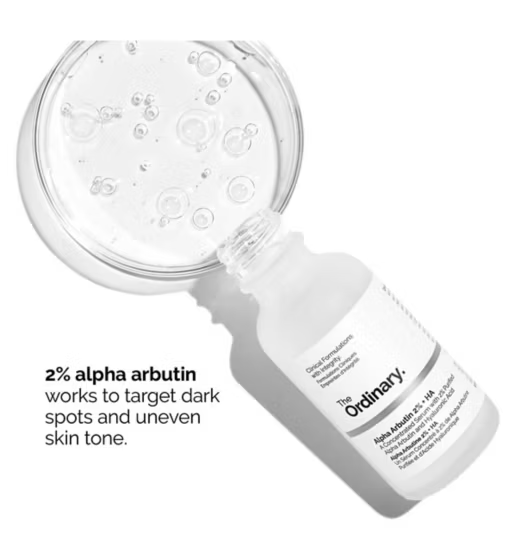 The Ordinary Alpha Arbutin 2% + HA Serum 30ml The Ordinary Alpha Arbutin 2% + HA Serum 30ml