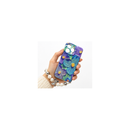 Iphone14pro Fancy type Phone Case with Pearl Beaded Wrist Strap MF 1970
