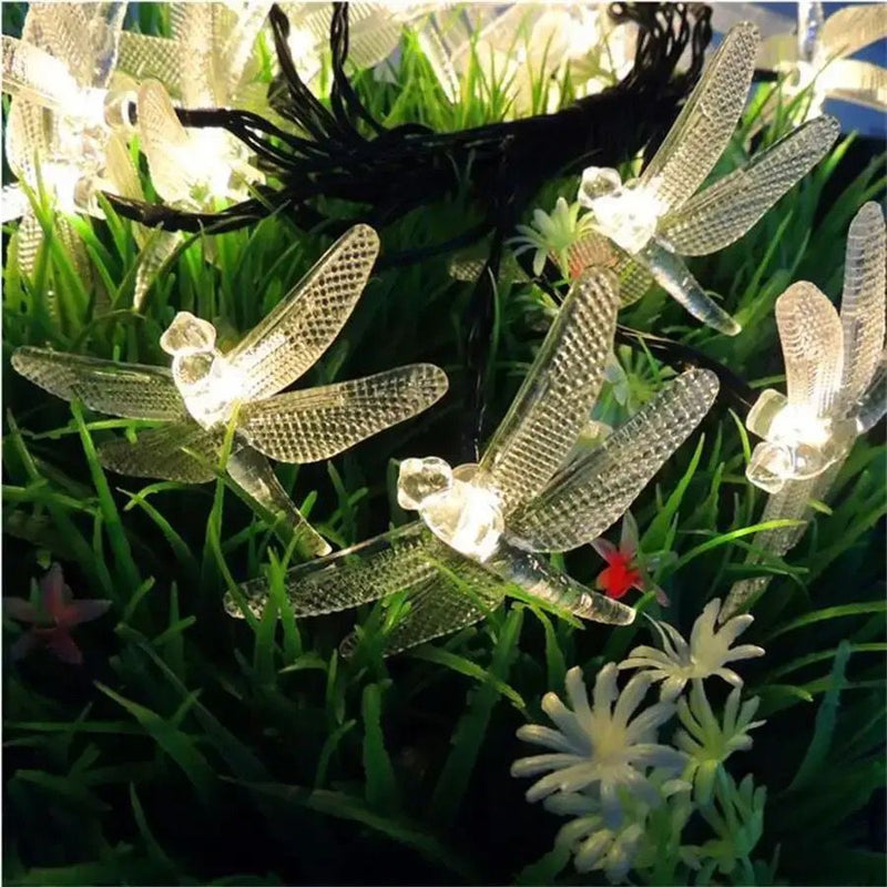 Solar Dragonfly Lights String Waterproof Solar Fairy Lamps - TUZZUT Qatar Online Shopping