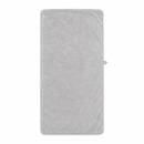 Light Grey Plush Towel with Hanging Loop