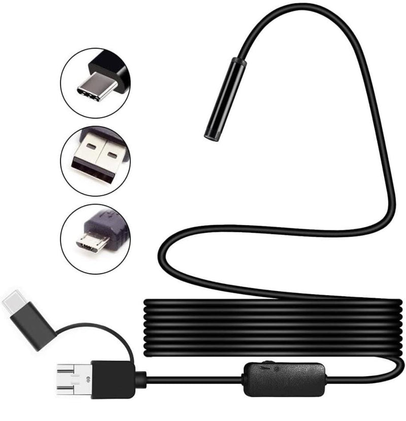 3 In 1 Endoscopic Camera   LN1025 - TUZZUT Qatar Online Shopping