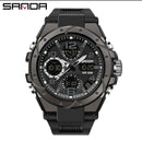 Sanda-Silicone Bracelet Watch Men Women Digital Quartz Wristwatch Couple Gift Fashion -07 - Tuzzut.com Qatar Online Shopping