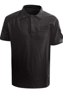 Men V Neck Stylish Short Sleeve Polo Shirt Button Sports T-Shirt with Pocket    B717430 - TUZZUT Qatar Online Shopping