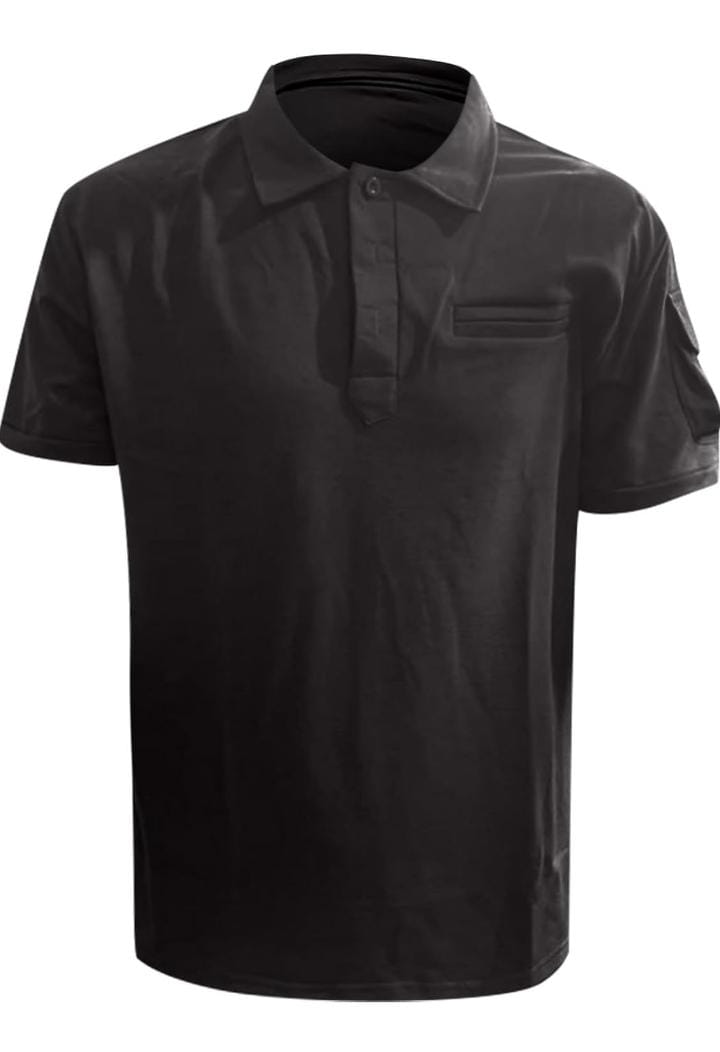 Men V Neck Stylish Short Sleeve Polo Shirt Button Sports T-Shirt with Pocket B717430 Men V Neck Stylish Short Sleeve Polo Shirt Button Sports T-Shirt with Pocket B717430