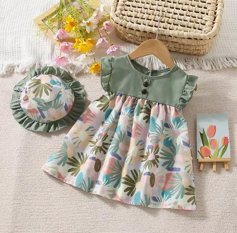 Children's Summer Princess Dress   1232041 - TUZZUT Qatar Online Shopping