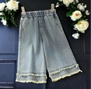 Girls Short Sleeve Shirt and Jeans Set    593620 - TUZZUT Qatar Online Shopping