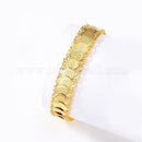 Brass Coin Link Chain Bracelet 165389 - TUZZUT Qatar Online Shopping