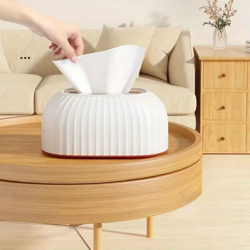 Sriped Tissue Box 1072250 - TUZZUT Qatar Online Shopping