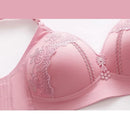 Apricot Lace V-Neck Bridal Bra - Comfortable Nightwear Lingerie (Adjustable Strap Steel)   507189 - TUZZUT Qatar Online Shopping