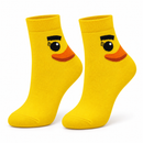 1Pair Women’s Yellow Duck-Face Socks S3091783