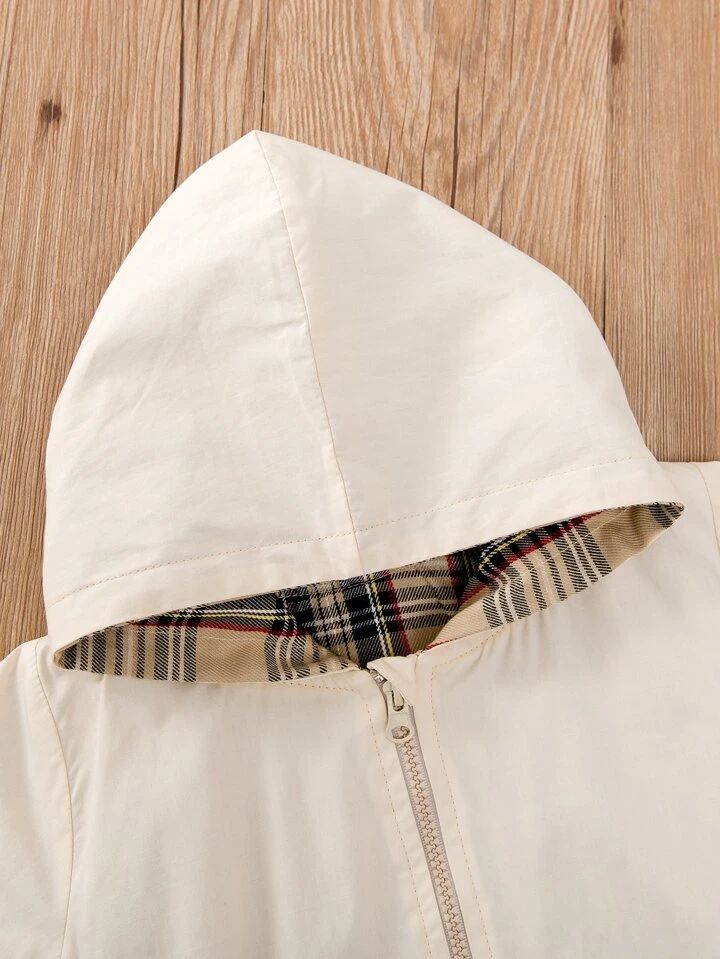 Toddler Girls Zip Up Hooded Coat 9-12M 20026455 Toddler Girls Zip Up Hooded Coat 9-12M 20026455
