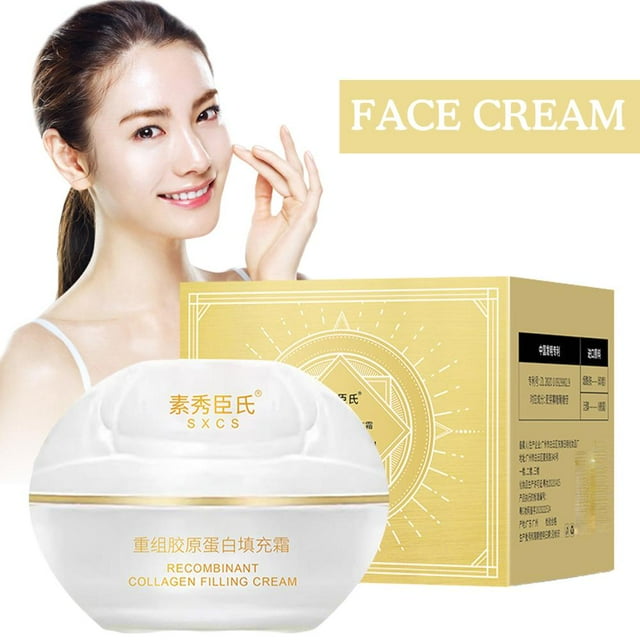 Collagen Cream Korean Brighten Cream Skin Moisturizing Firming Face Cream