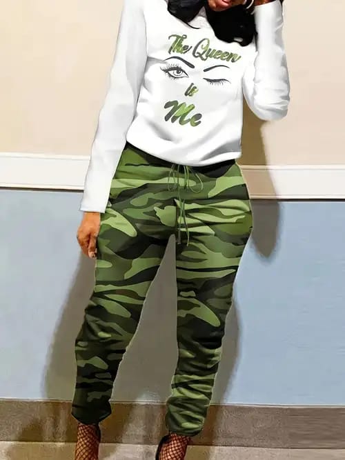 The Queen Is Me Top And Pants Sets 5671118 The Queen Is Me Top And Pants Sets 5671118