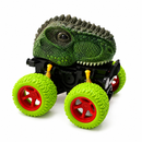 Dinosaur Head Monster Truck Toy with Large Wheels for Kids