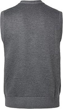 Mens Thick Argyle Sweater Vests Warm Sleeveless Jacket   B187888 - TUZZUT Qatar Online Shopping