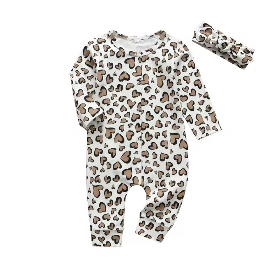 Newborn Baby Girl Romper 2Pcs Jumpsuit S5119326 Newborn Baby Girl Romper 2Pcs Jumpsuit S5119326