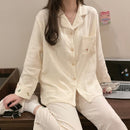 2 Pcs Women 's Long Sleeve Sleep Set L 324263 - TUZZUT Qatar Online Shopping