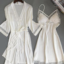 2 Pcs Women 's Long Sleeve Night Set XL 500003 - TUZZUT Qatar Online Shopping