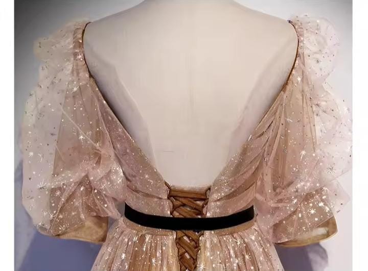 Women's Sleeves Maxi Party Dress    70423 - TUZZUT Qatar Online Shopping