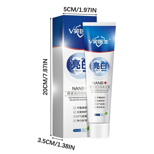 Probiotic Rapid Brightening Whitening Toothpaste Mint And Refreshing - 100g Probiotic Rapid Brightening Whitening Toothpaste Mint And Refreshing - 100g