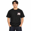 Black Anime Graphic Crew-Neck T-Shirt DSA13569 - XL