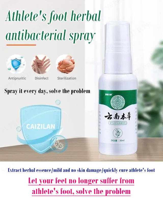 Super-Life Athlete's foot treatment herbal antibacterial spray - Tuzzut.com Qatar Online Shopping