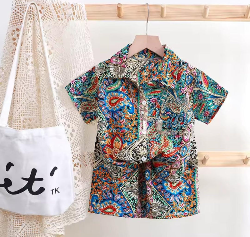 Children Summer Clothes Set   1552018 - TUZZUT Qatar Online Shopping