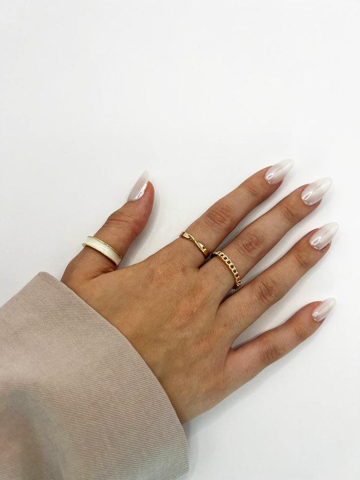 Gothic Style Three Piece ring set -S4584581 Gothic Style Three Piece ring set -S4584581