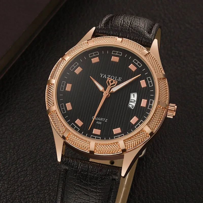 YAZOLE Relogio Masculino Men's Fashion Casual Watches X4235098 - Tuzzut.com Qatar Online Shopping