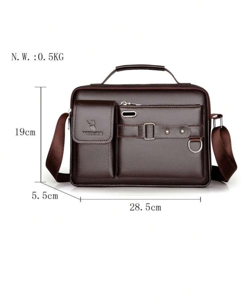 New  Luxury PU Leather  Mens Bag  -  B 188357