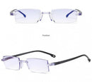 Rimless Blue Cut Reading Glasses +1.50 RG01 - TUZZUT Qatar Online Shopping