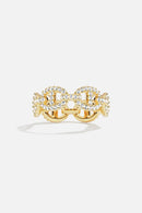 Maille Marine Yellow Gold Ring AM6600 - TUZZUT Qatar Online Shopping