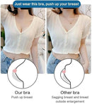 Super Gather Bra Wireless Push-up Bra,Lifting Anti-Sagging Wireless Push-up Bra,Soft Comfortable Gather Bra for Women   B8814 - TUZZUT Qatar Online Shopping