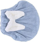 Super Absorbent Microfiber Towel With Bow Knot Fast Drying Hair Towel Wrap For Wet Hair Bath   B138008 - TUZZUT Qatar Online Shopping