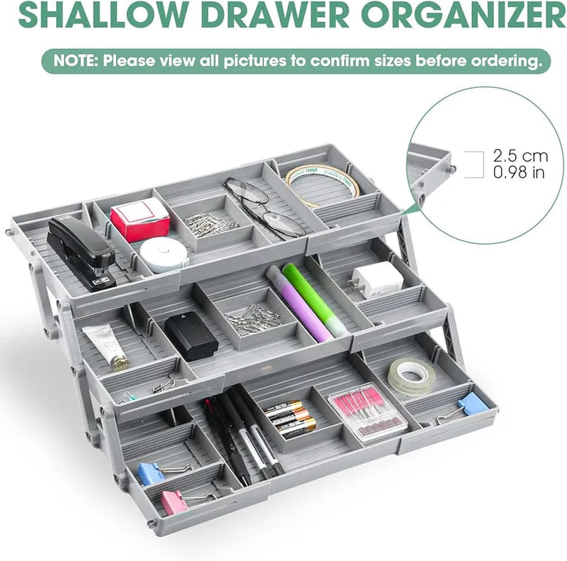 Multi-Level Drawer Organizer B-383023 - TUZZUT Qatar Online Shopping