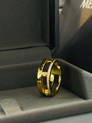 Womens Fashion Gold Diamonds Ring S45625 - TUZZUT Qatar Online Shopping