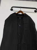 Women's High-end Wool Coat with Detachable Scarf  S5064055 - TUZZUT Qatar Online Shopping