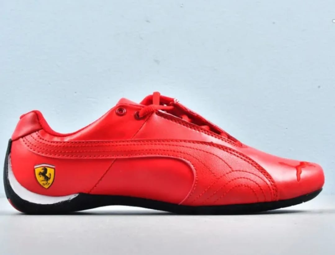 Red Leather Racing shoes 304946 Red Leather Racing shoes 304946