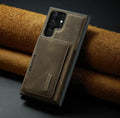 2 in 1 Magnetic Detachable Leather Wallet Case for Samsung Galaxy S22 Ultra Plus Cover - Tuzzut.com Qatar Online Shopping