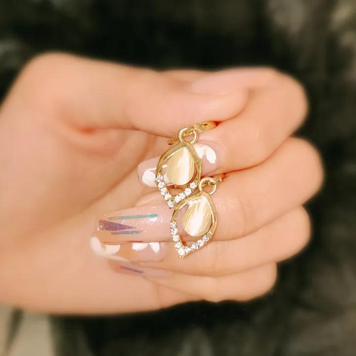 Fashion Personality Opal Dangle Earrings Women's Trendy Temperament Water Drop Earring Wedding Jewelry Birthday Gifts B-279456 - TUZZUT Qatar Online Shopping