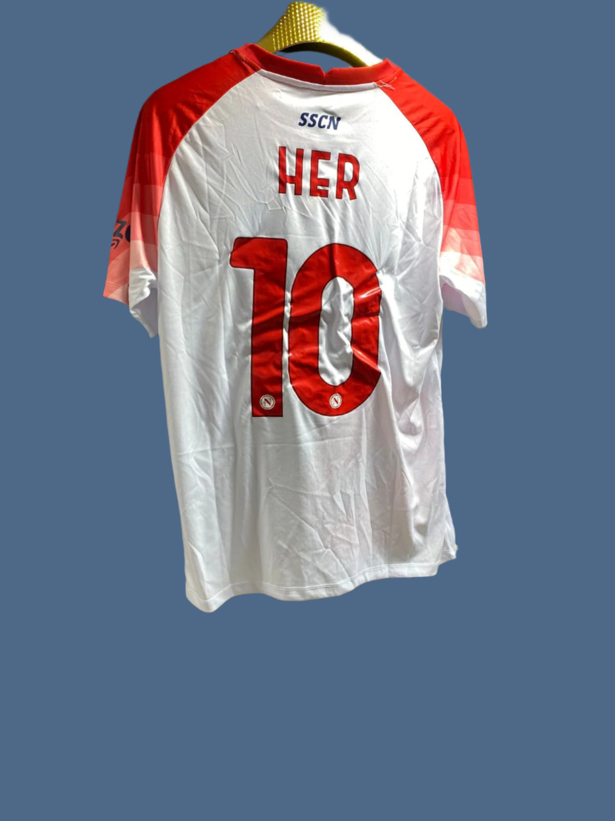 Napoli 22 23 Valentines Authentic Jersey CLG5428 Napoli 22 23 Valentines Authentic Jersey CLG5428