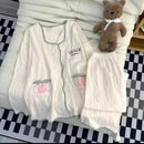 Women's Long Sleeve Long Pants Two-piece Set   598447 - TUZZUT Qatar Online Shopping