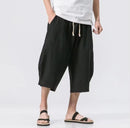 Men's Chinese Style Wide Leg Casual Trendy Pants 9470 - TUZZUT Qatar Online Shopping