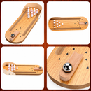 Mini Wooden Tabletop Bowling Game Set– Age 3+ MT-1