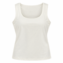 Women’s Ivory Scoop-Neck Sleeveless Vest Top 187608 - L