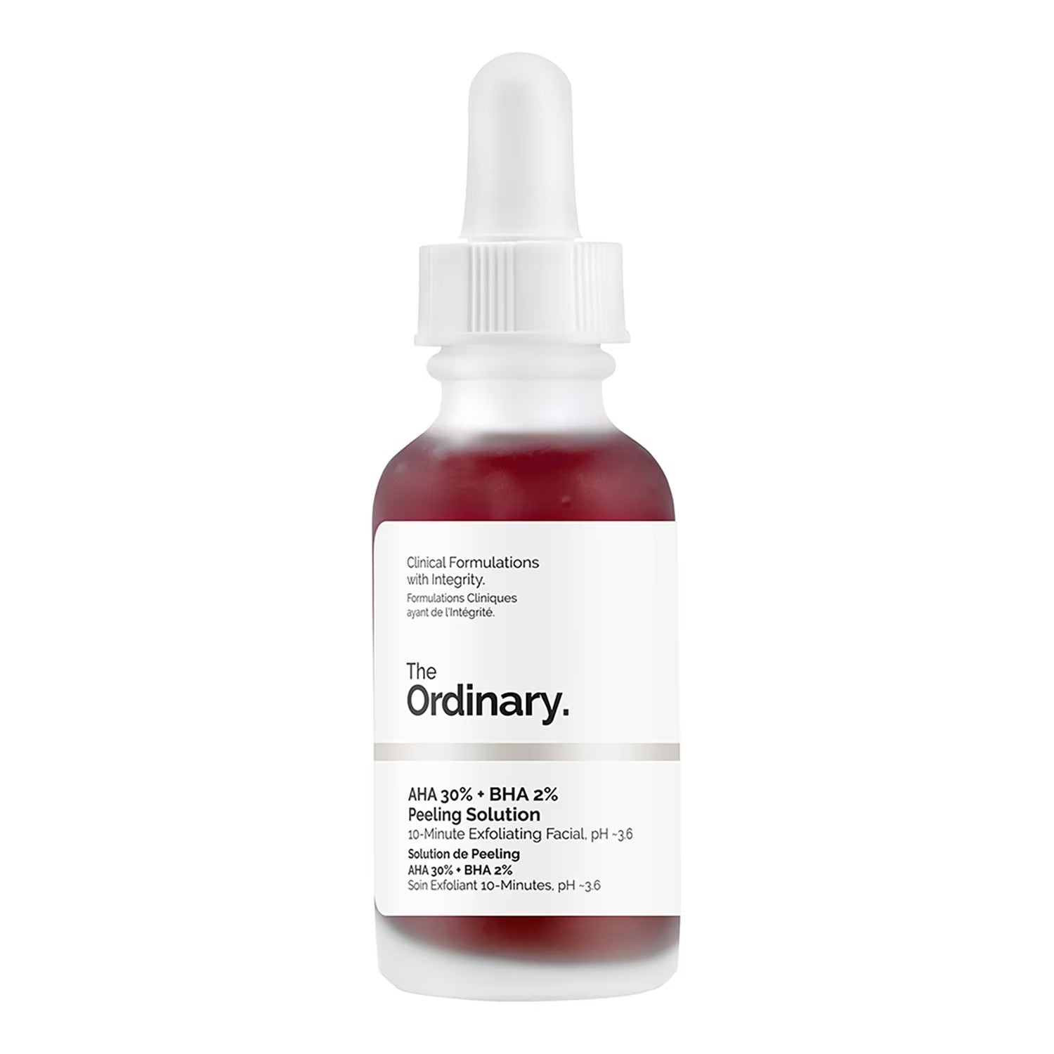 The Ordinary AHA 30% + BHA 2% Peeling Solution 30ml The Ordinary AHA 30% + BHA 2% Peeling Solution 30ml