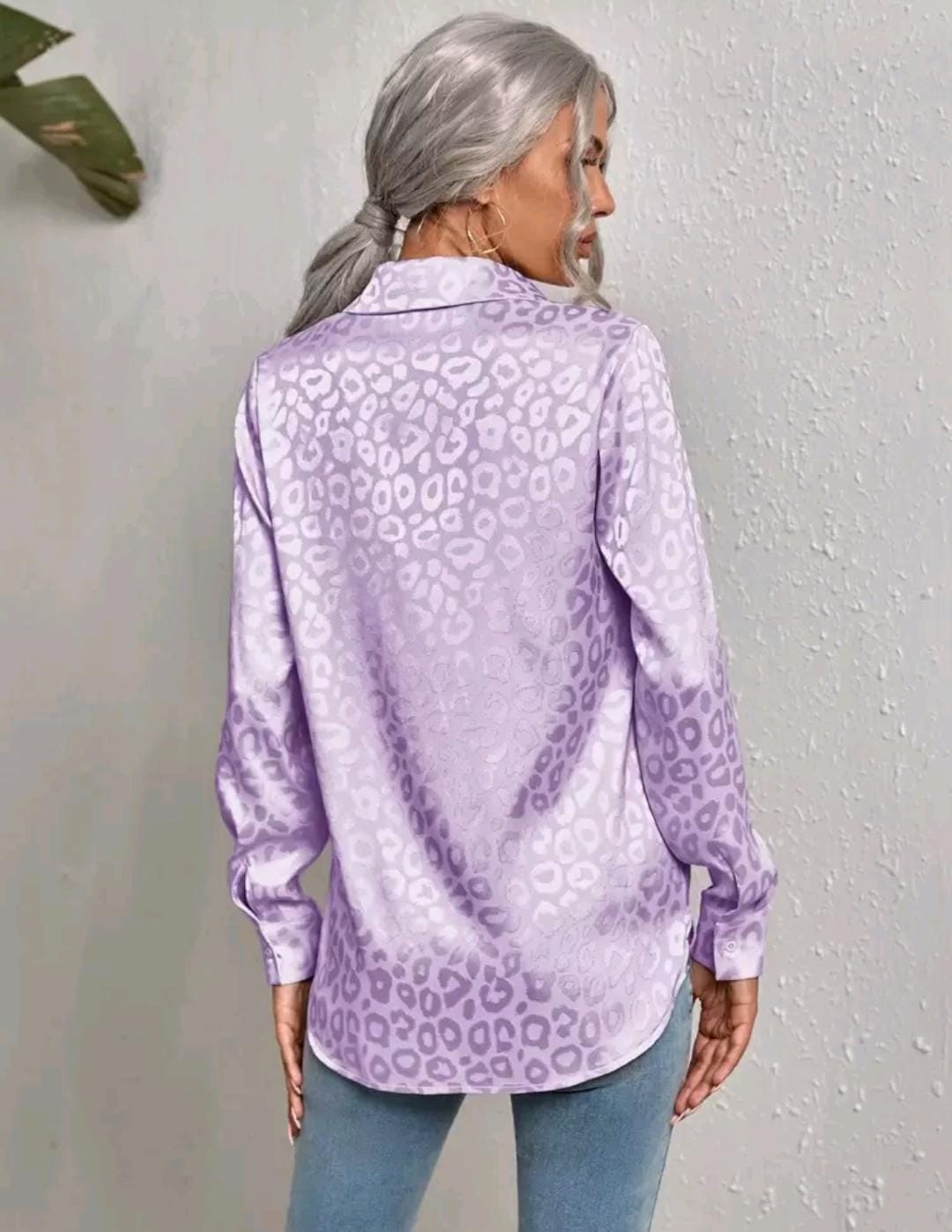 Summer Printed Chiffon Silk Top 105382 Summer Printed Chiffon Silk Top 105382