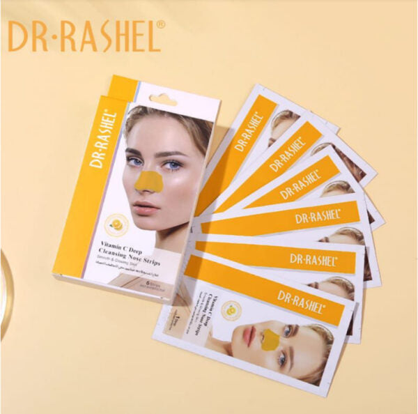 DR.RASHEL 6strips Vitamin C Deep Cleansing Nose Strips DRL-1703 - Tuzzut.com Qatar Online Shopping