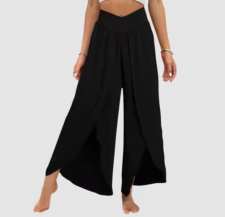 Fashion Slim High Waist Open High Fork Pants B88287 Fashion Slim High Waist Open High Fork Pants B88287