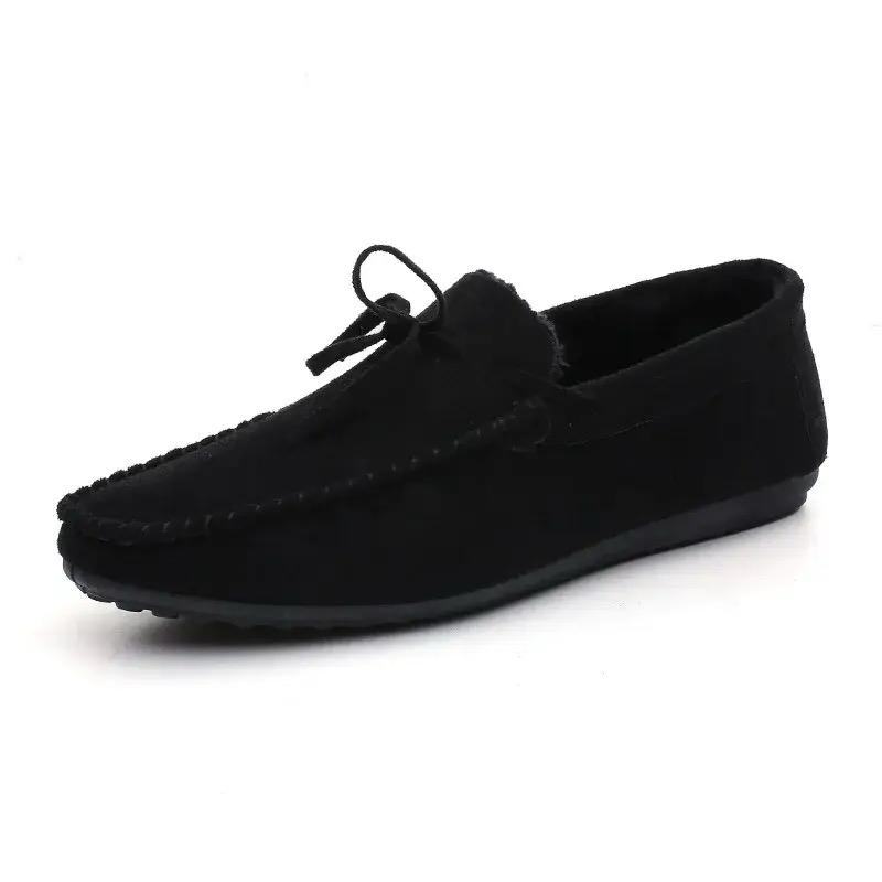Para Hombres Men Shoe Slip-on Men Leather Casual Shoe 44 - Tuzzut.com Qatar Online Shopping